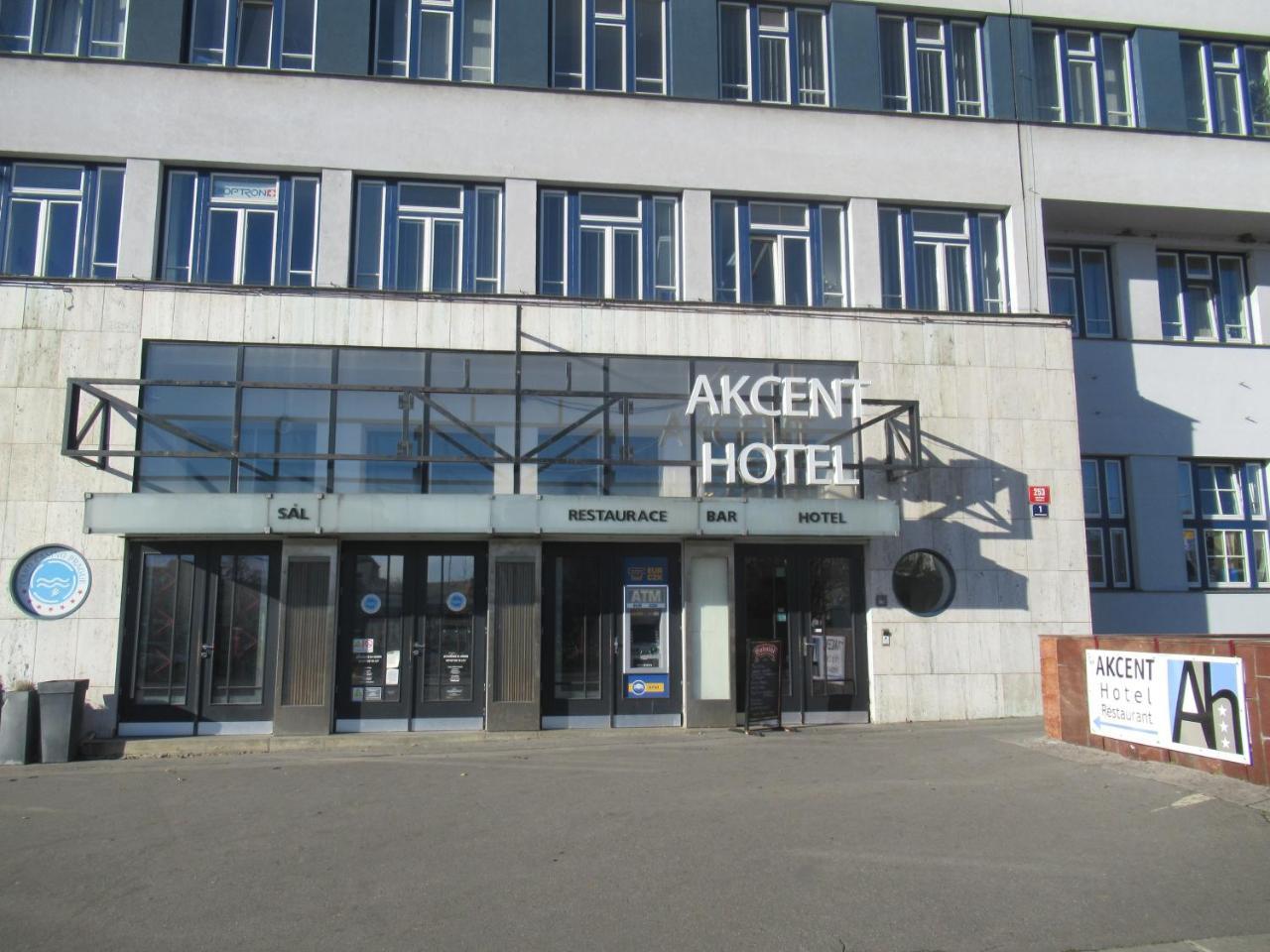 Akcent Hotel Prag Eksteriør billede